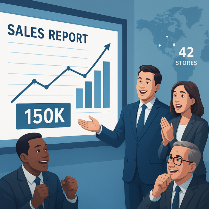 Case Study- Transforming the Future of a Department Store Chain with a New Generation of Sales Reports